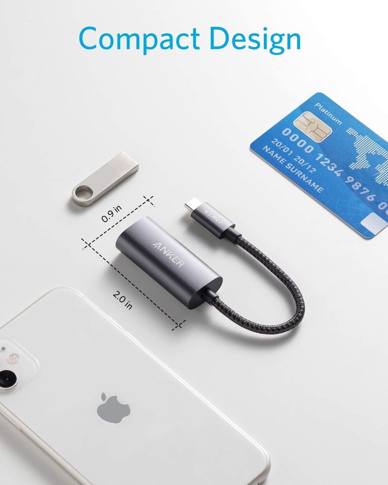 USB-C to Gigabit Ethernet Adapter