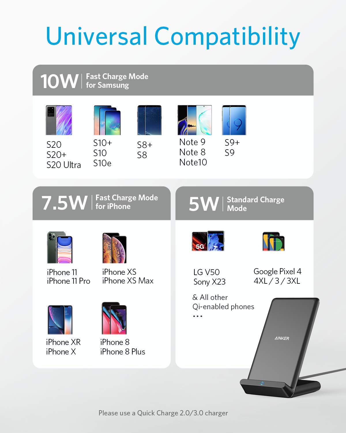 Anker Wireless Charger (Stand)